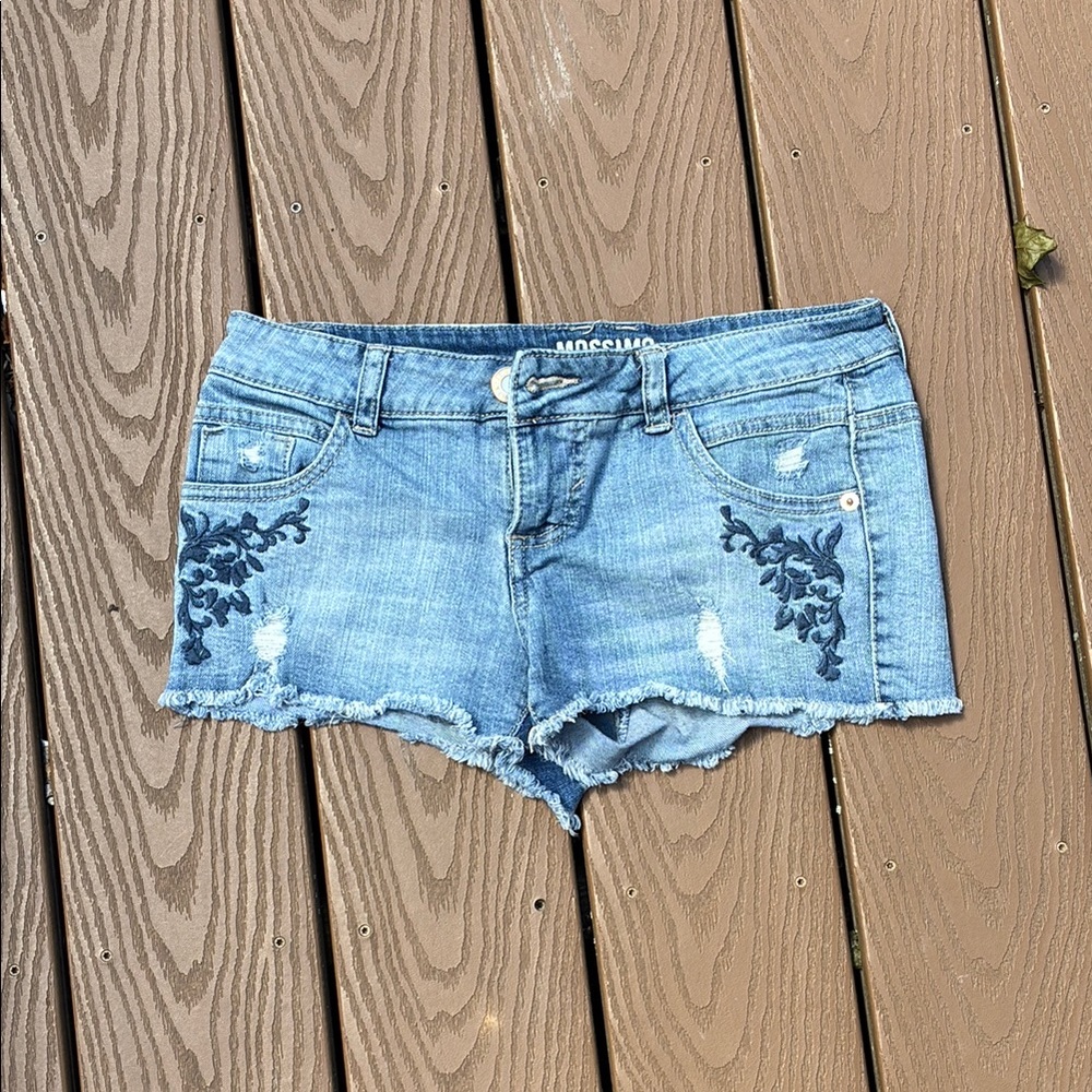 Mossimo Supply Co. Women's Blue Denim Shorts